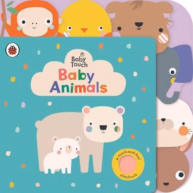 Ladybird Baby Touch: Baby Animals Multicolour Touch-and-Feel Board Book