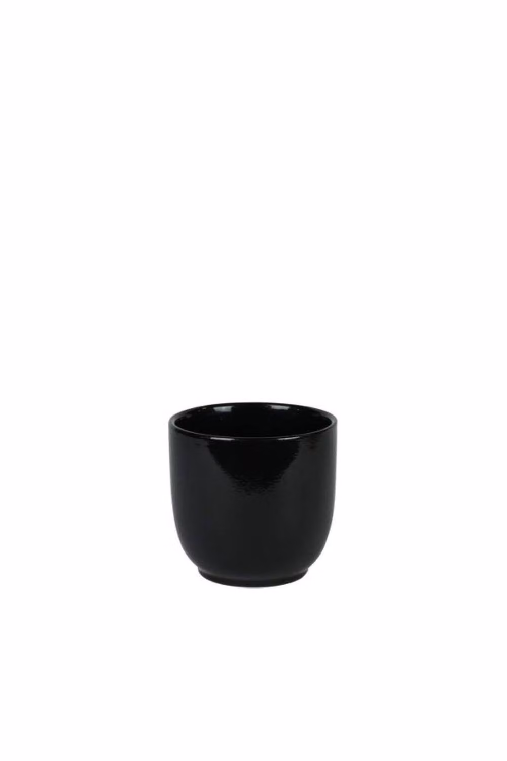 KDMD Hortus Cairo Ceramic Pot in Glossy Black, 4 Pack, W/D/H: 12 x 10 x 10 cm – 2