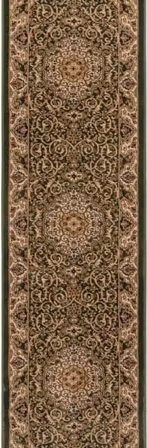 The Rug House Opulent Green Fireside Area Rug, Green, W: 240 cm