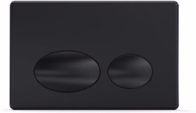 Thomas Dudley Matt Black Tactile Flush Mounted Plate