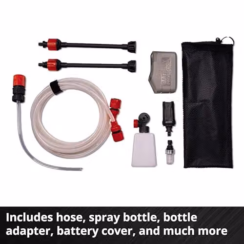 Einhell Power X-Change Cordless Pressure Washer Gun 18V Red – 3