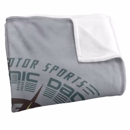 LOGOVISION Justice League The Flash Supersonic Dad Super Soft Fleece Throw Blanket, Multicolour, W/H: 127 x 152.4 cm – 2
