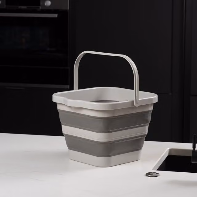 Addis Grey Collapsible Bucket