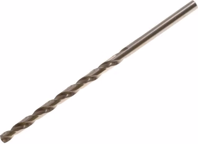 Faithfull HSS Long Series Jobber Twist Drill Bits, Stainless Steel, Silver and Multicolour