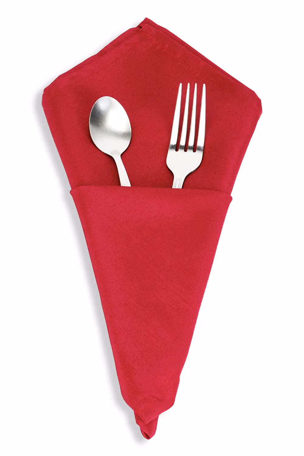 Neel Blue Red Polyester Napkin with Hemmed Edges – 4