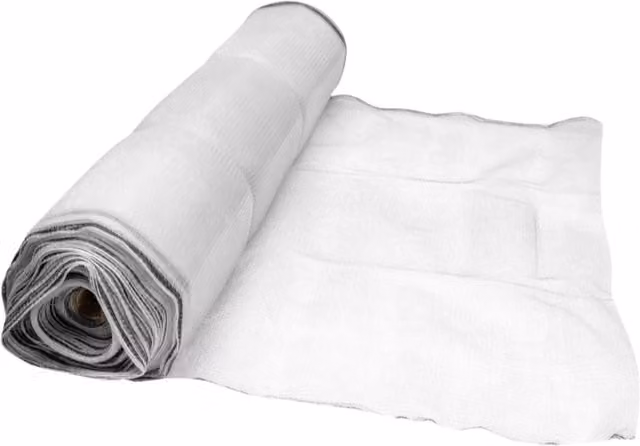 Pegdev White UV-Stabilised Strawberry Netting Plastic Mesh for Fruit Plants and Vegetable Gardens, 29m
