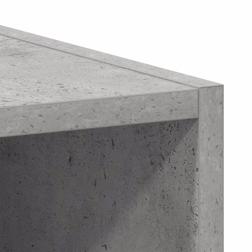 Berkfield Home Wall Mounted Hanging Cabinet in Concrete Grey, W/D/H: 20 x 29.5 x 60 cm – 2