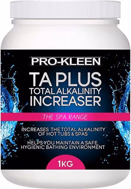 Pro-Kleen TA Plus Total Alkalinity Increaser, White, 1kg