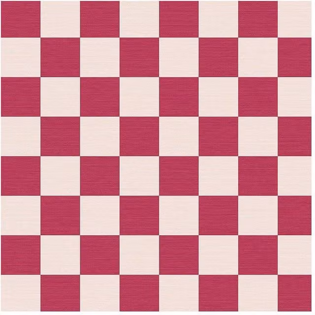 Envy Check Me Out Raspberry Pink Checkered Wallpaper, Width: 52 cm, Length: 1000 cm – 1