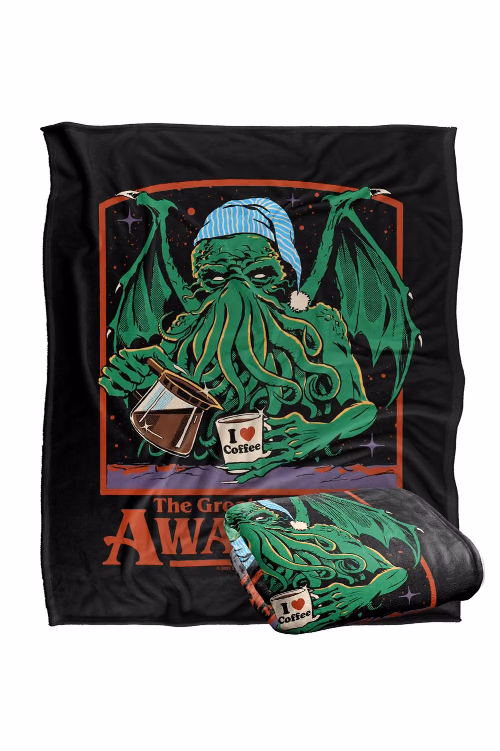 Steven Rhodes The Great Dreamer Super Soft Fleece Throw Blanket, Multicolour, W/D/H: 91 x 147 cm – 2