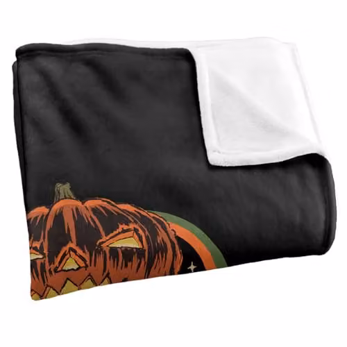 Steven Rhodes Pumpkin Master Silky Touch Super Soft Fleece Throw Blanket, Multicolour, W/D/H: 91 x 147 cm – 6