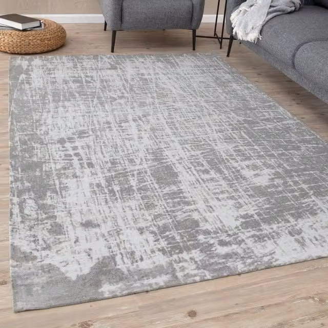 THE RUGS Abstract Design Machine Washable Area Rug, W: 200 cm, D: 290 cm