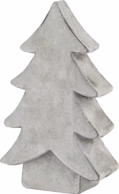 Love Lace Athena Stone Medium Tabletop Christmas Tree in White