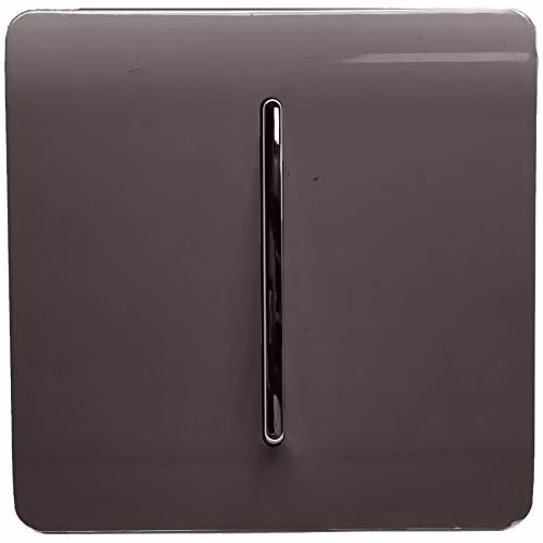 Trendi Modern Plastic Home Automation Switch in Brown