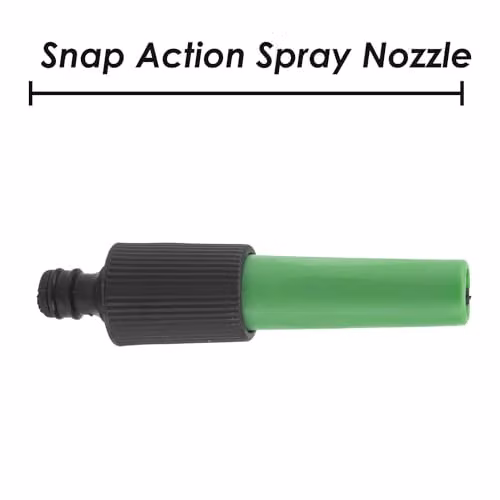 VFM Snap Action Spray Nozzle Gardening Tool in Green, 13cm – 2