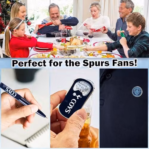 Get Trend Tottenham Hotspur Football Christmas Crackers, Pack of 6, Multicolour – 4