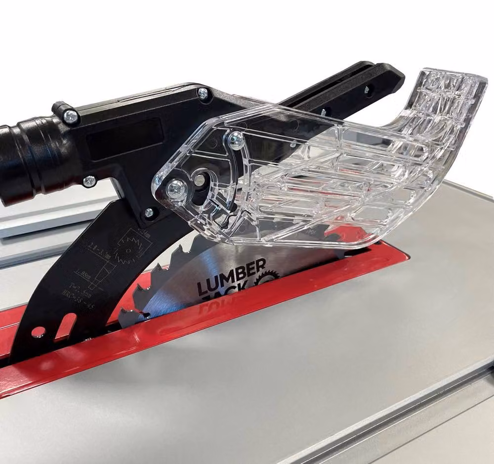 Lumberjack 254mm Portable Folding Table Saw, 1800W, Red – 9
