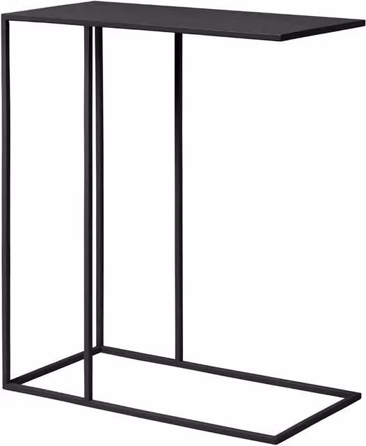 Blomus Fera Matt Black Metal Side Table