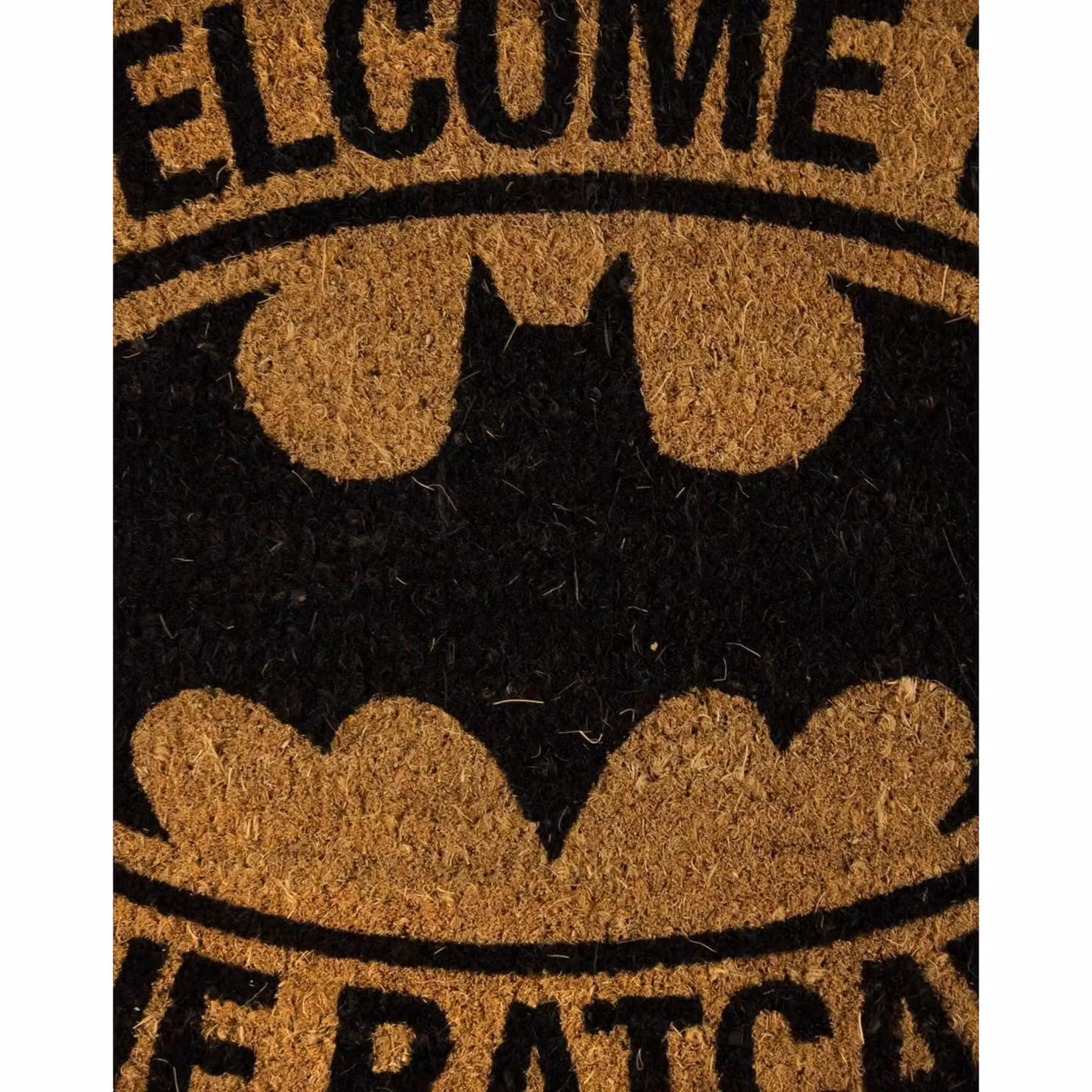 Vanilla Underground DC Comics Batman Coir Door Mat, Brown and Black, W/D/H: 60 x 40 x 1 cm – 4