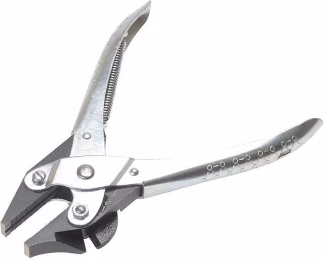 Maun Silver Side Cutting Pliers with Return Spring, 160 mm