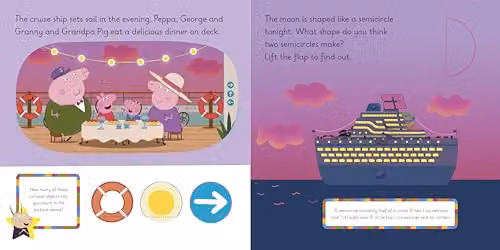 Ladybird Learn with Peppa: Peppa's Shape Hunt Multicolour Paper Book – 2