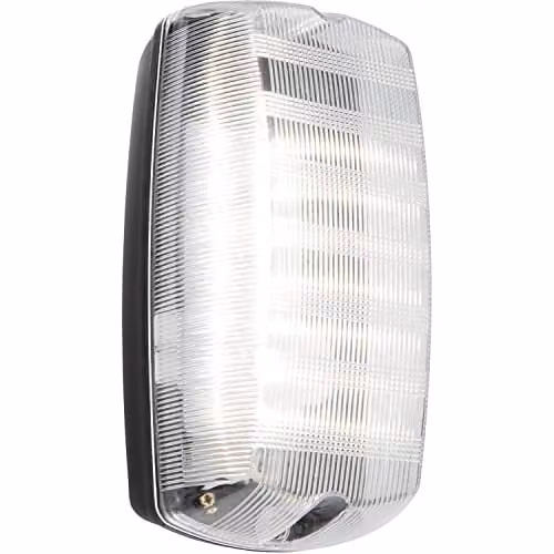Loops Black IP65 Outdoor LED Bulkhead Wall Light with Cool White Light