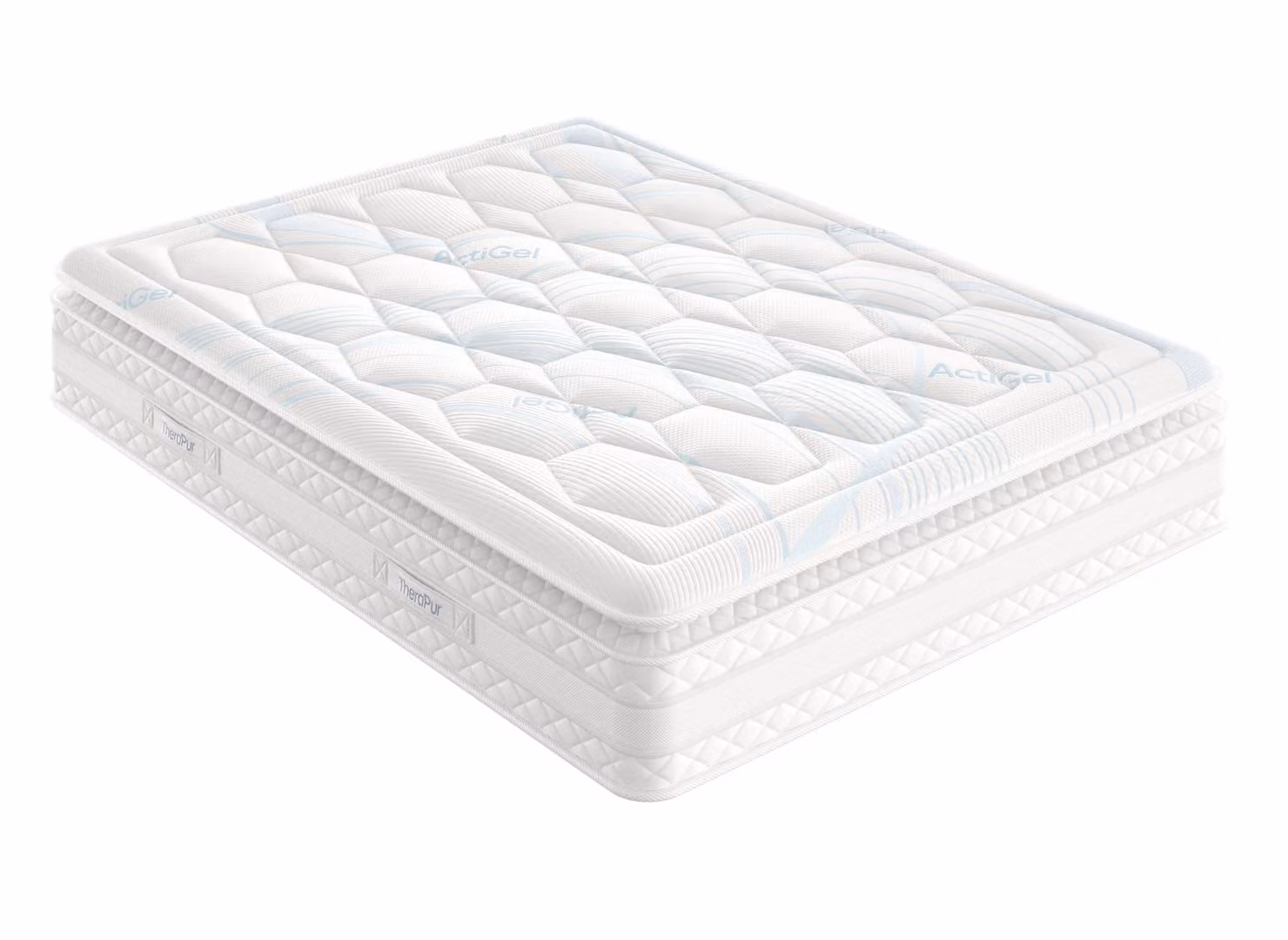TheraPur ActiGel Tundra 5000 White Hybrid Combination Mattress with Temperature Regulation
