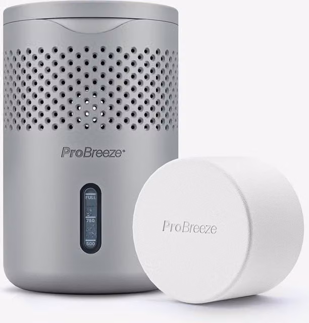 Pro Breeze Osmo Moisture Absorber with 700g Tablet, Grey, 1.3L