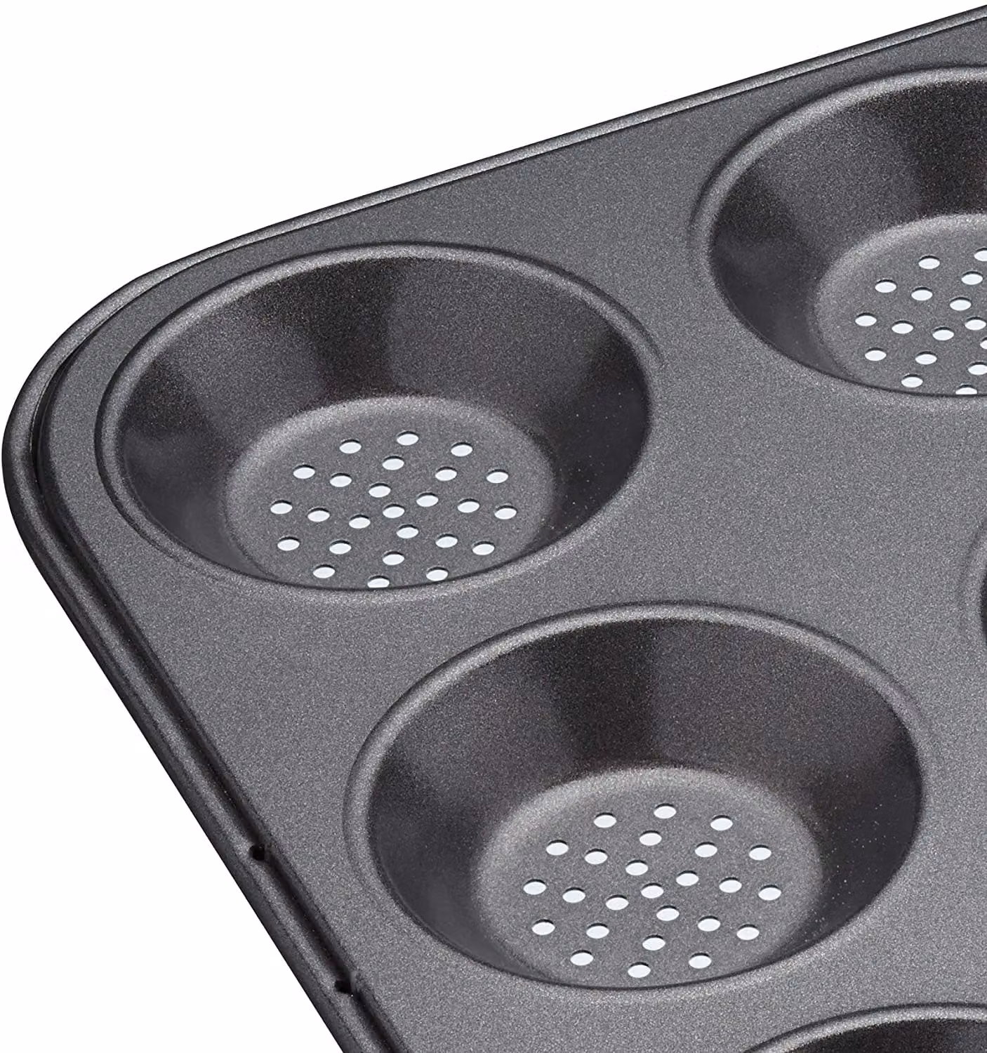 MasterClass Non-Stick Rectangular Tart Tin, Black, W: 32 cm x D: 24 cm – 10