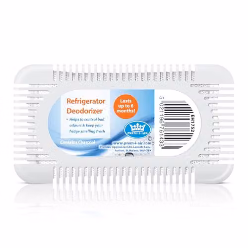 Prem-I-Air Disposable Fridge Deodoriser and Dehumidifier, White, 400ml