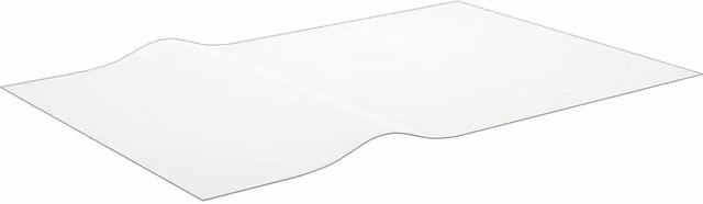Berkfield Home Transparent PVC Table Protector, Clear, W: 100 cm, D: 60 cm, Thickness: 2 mm – 1