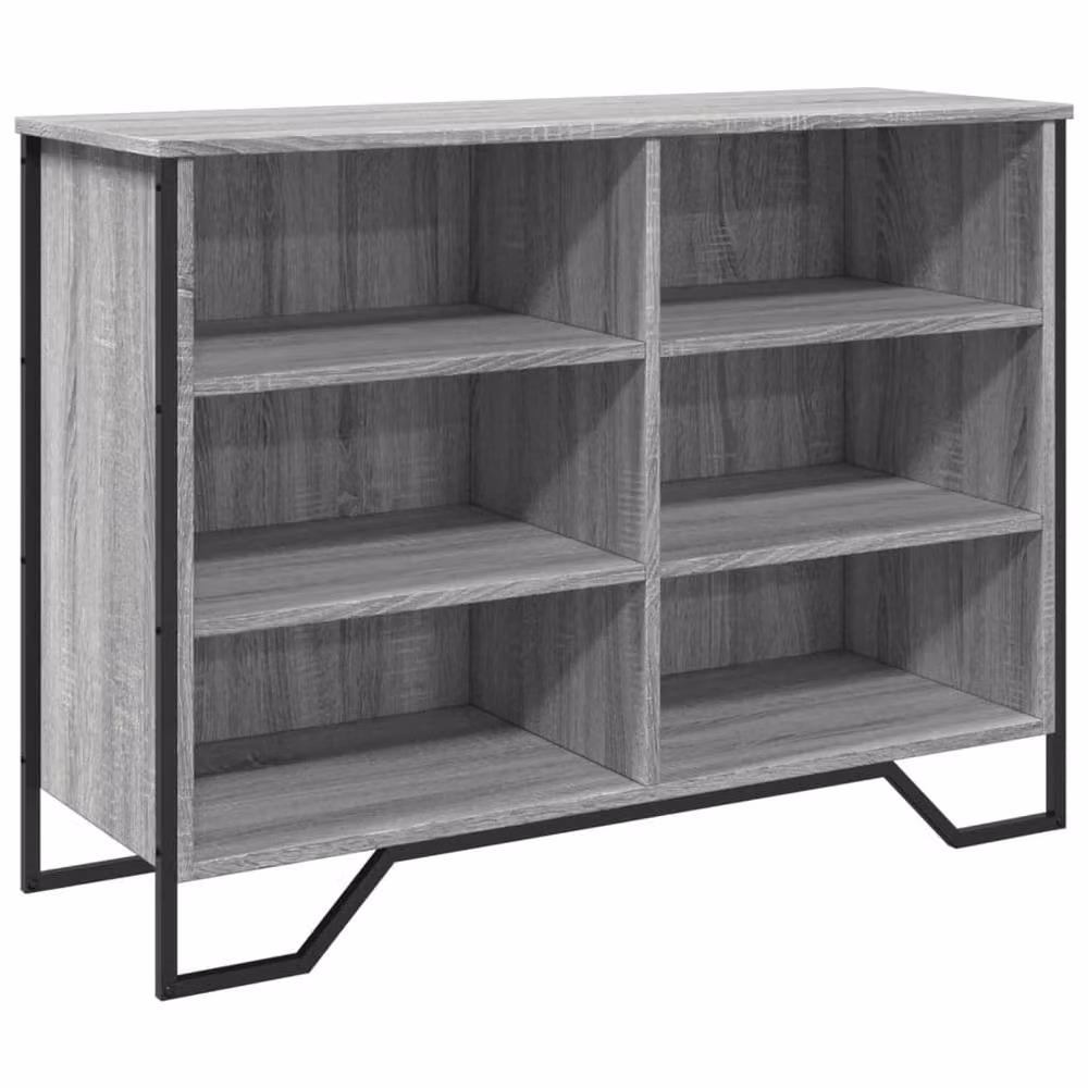 Berkfield Home Grey Sonoma Industrial Sideboard, W: 101 cm, D: 35.5 cm, H: 74.5 cm – 3