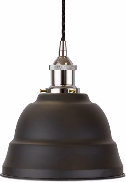 SE Home Lincoln Matt Black and Nickel Pendant Light – 1