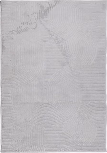 Berkfield Home IZA Scandinavian Style Geometric Grey Short Pile Rug, W: 160 cm, L: 230 cm