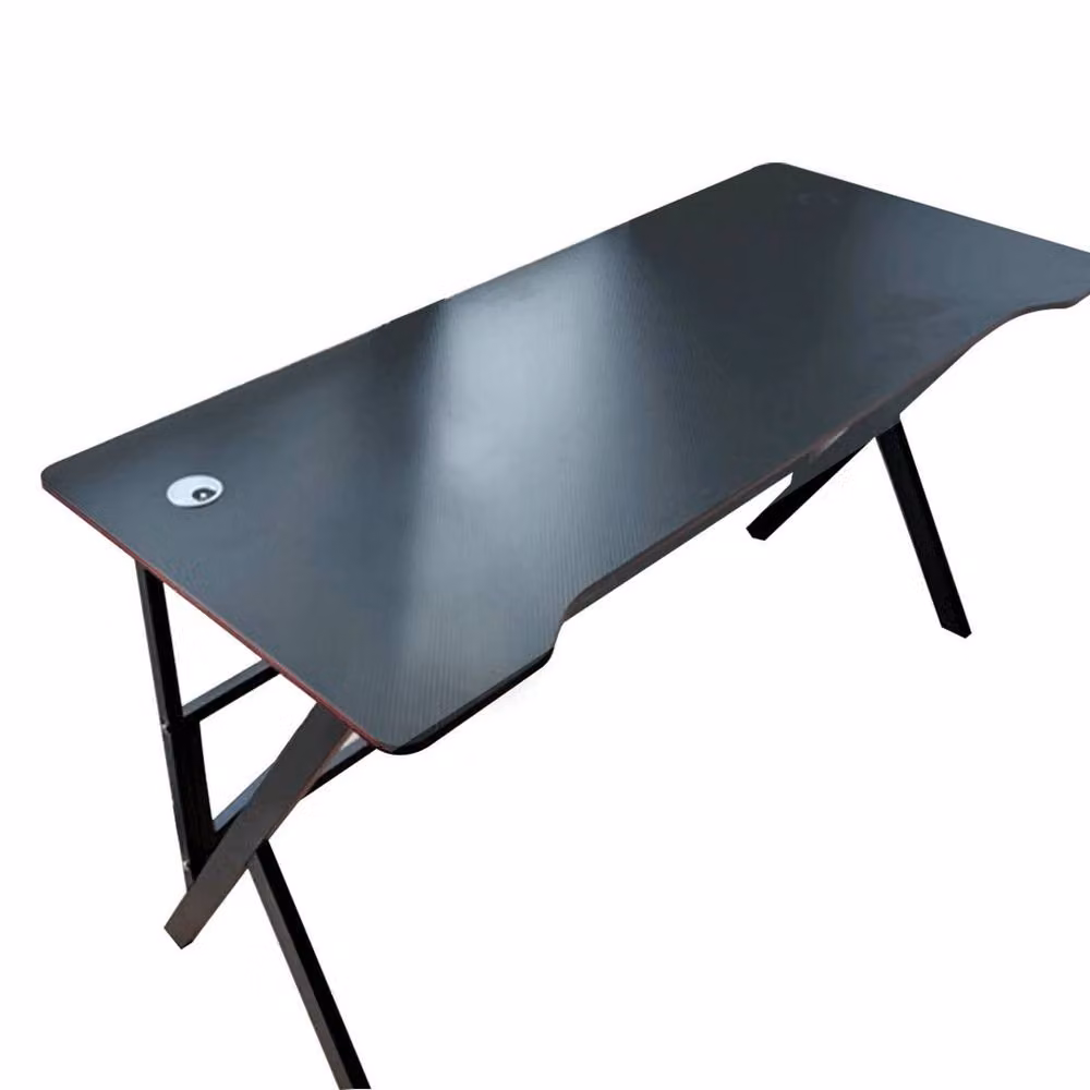 FLAVORA Modern Black Computer Desk and Gaming Workstation – 2