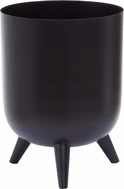 Orsina Classic Design Tabletop Vase by Interiors by Premier in Black or Green, H 26.0 cm x W 19.0 cm x D 19.0 cm – 1