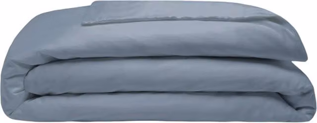 Belledorm 200 Thread Count Egyptian Blend Cotton Duvet Cover in Storm Grey, Superking