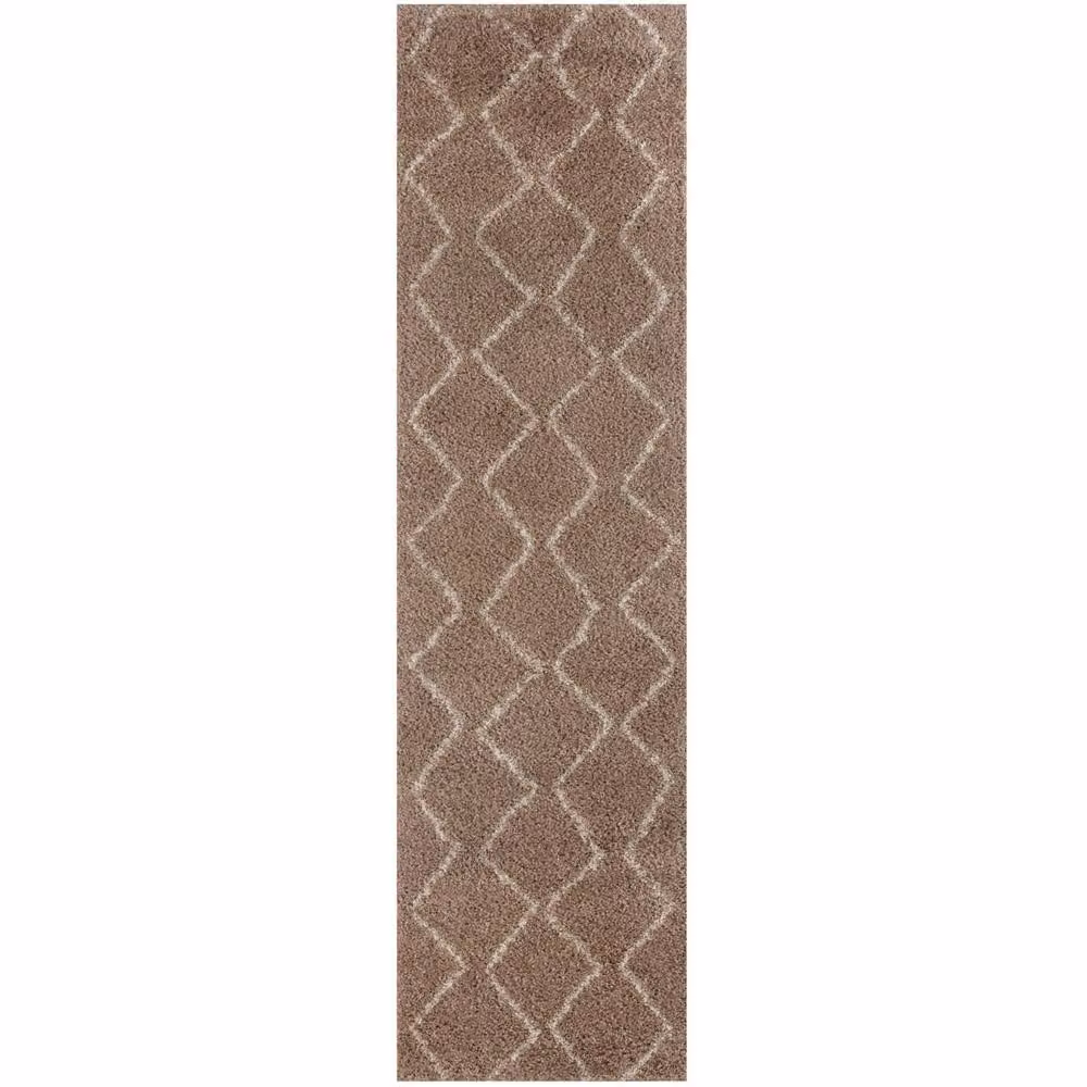 THE RUGS Moroccan Design Rectangular Rug in Beige, W: 80 cm, L: 150 cm – 3