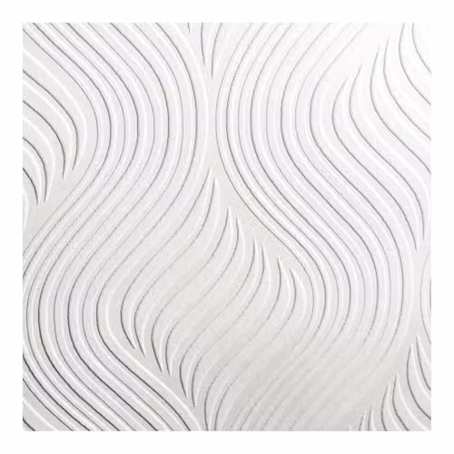Superfresco White Paintable Abstract Modern Wallpaper, Roll W: 52 cm, L: 1000 cm – 1