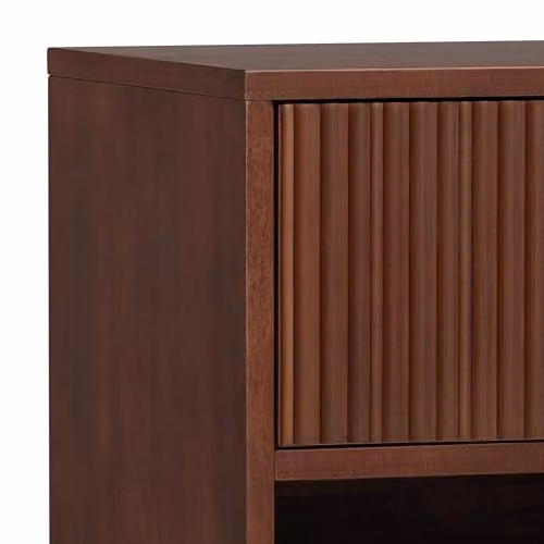 Teamson Home Tremolo Bedside Table in Brown – 5