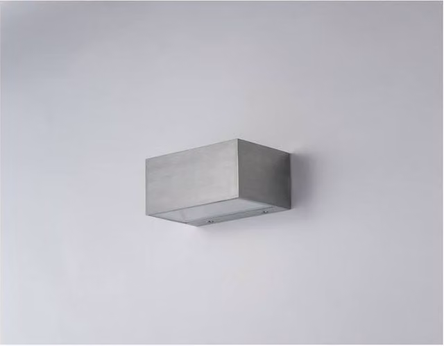 Netlighting TWIN LED 2 Light Up Down Wall Light, Grey, W/D/H: 14 x 8.9 x 6.5 cm, 900lm, 4000K, IP54