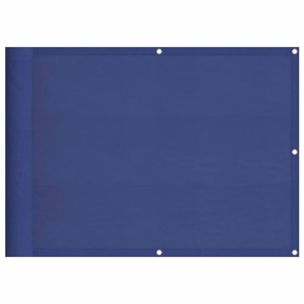 Berkfield Home Versatile Blue Balcony Screen, UV-Resistant Opaque Polyester Oxford Fabric, W: 75 cm, H: 700 cm – 2