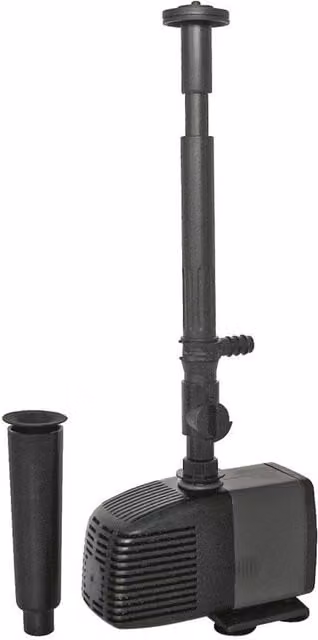 Primrose 600LPH Pond Pump Water Feature Fountain Set in Black