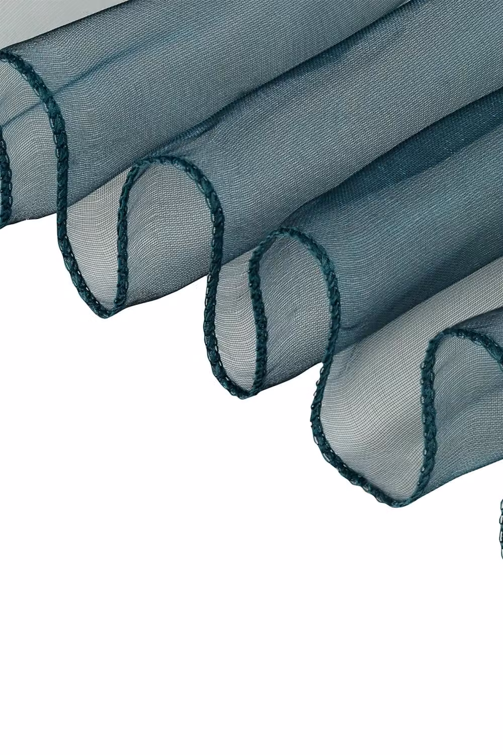 Neel Blue Set of 25 Pale Green Organza Sashes for Party Decoration, W: 17 cm x L: 280 cm – 2