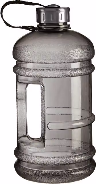 Orsina Grey BPA Free Sports Drinking Bottle with Ergonomic Handle, 2.2 l – 4