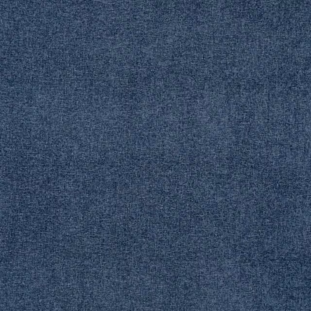 Linda Barker Petal Super Soft Chenille Fabric in Deep Blue