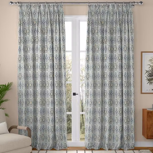 ANTE DECOR Jakarta Made To Measure Semi-Transparent Cotton Fabric Curtains in Dove Grey