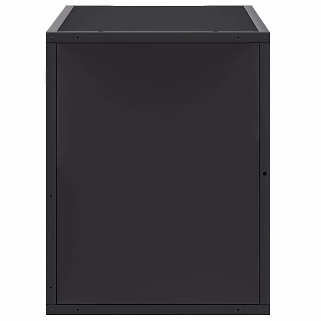 Berkfield Home Industrial TV Cabinet in Black, W/D/H: 80 x 31 x 39.5 cm – 4
