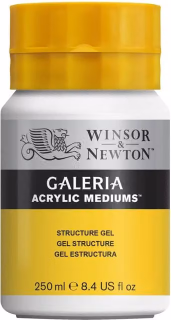 Winsor and Newton Galeria Structure Gel, Transparent, 250 ml