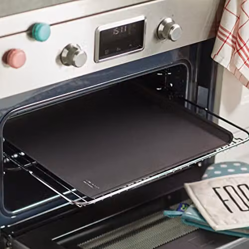 Chicago Metallic Non-Stick Rectangular Baking Sheet, Grey, W: 40 cm, D: 35 cm – 3